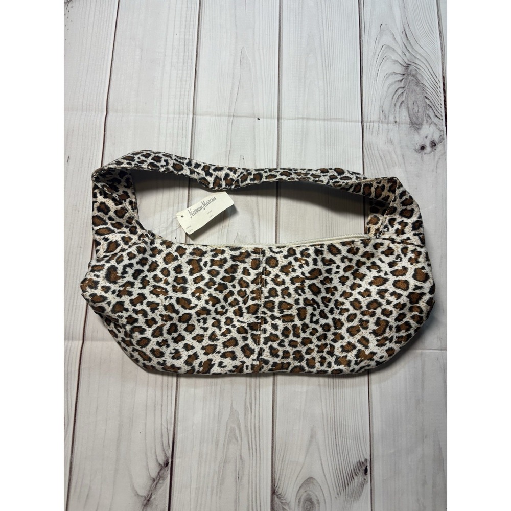 NWT Vintage Y2K Neiman Marcus Women's Cheetah Shoulder Bag Mini Purse